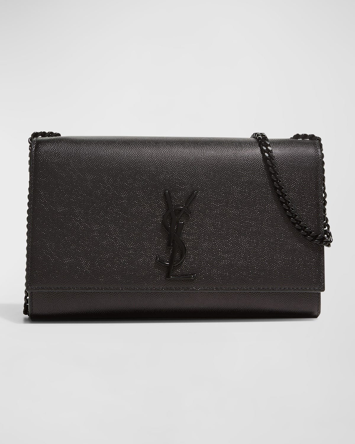 Saint Laurent Kate Medium YSL Crossbody Bag in Grained Leather