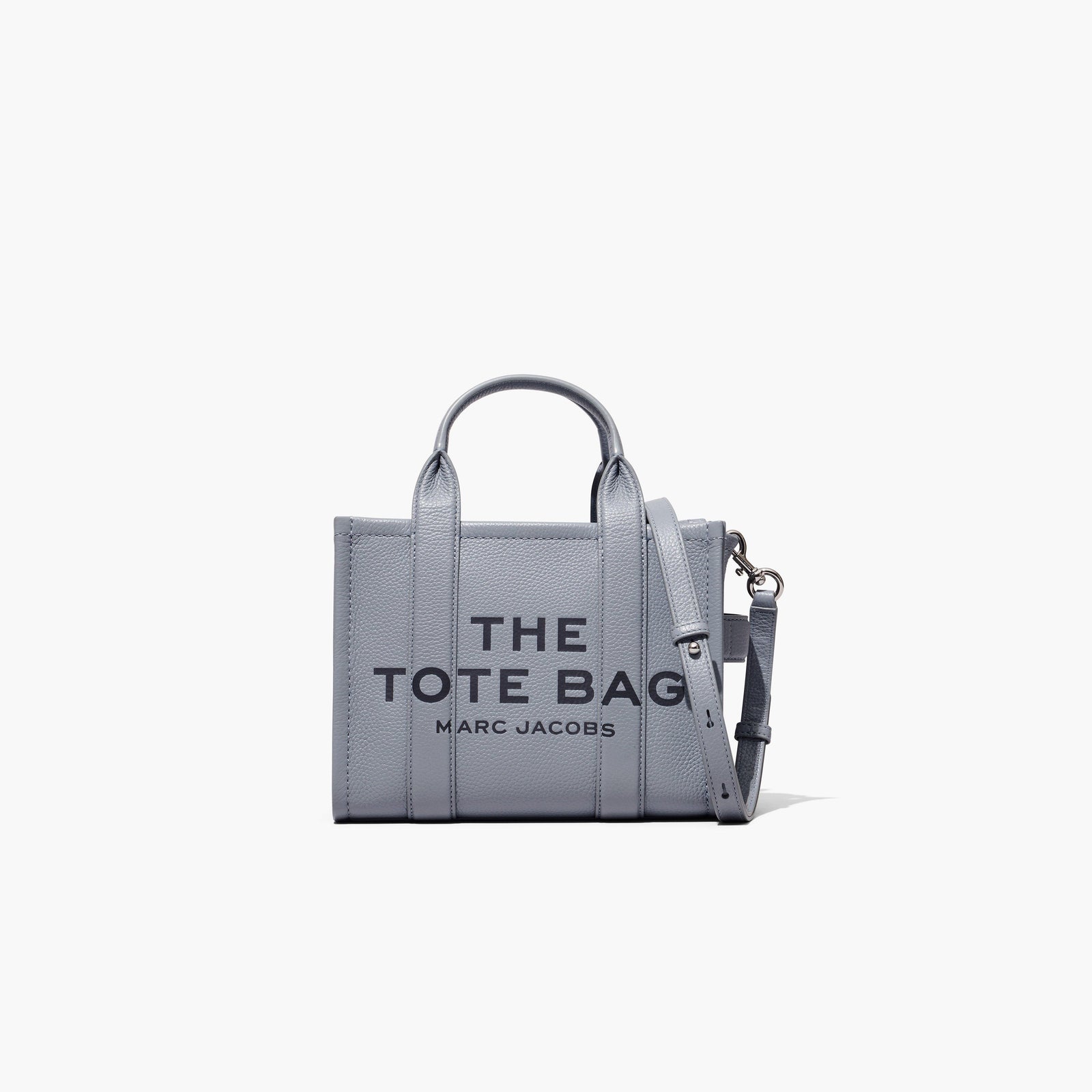 Marc Jacobs The Leather Small Tote Bag in Wolf Grey