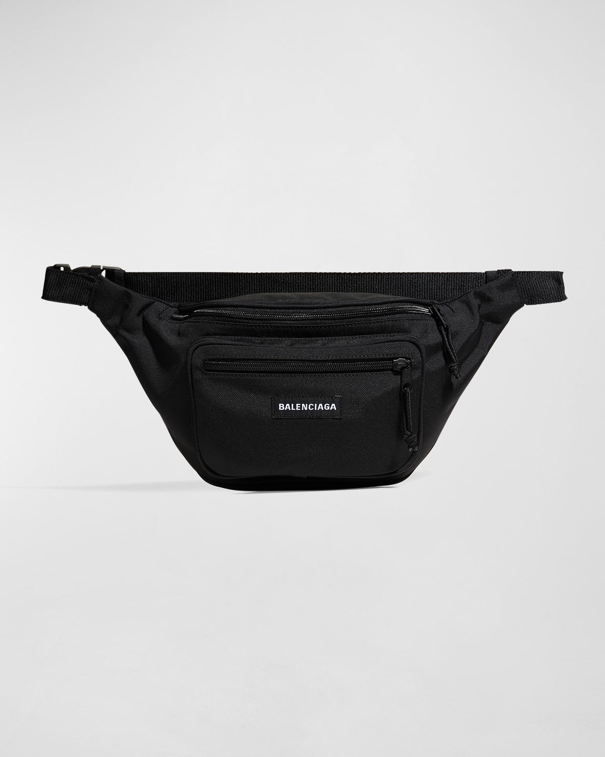 Balenciaga Men's Explorer Nylon Logo Belt Bag