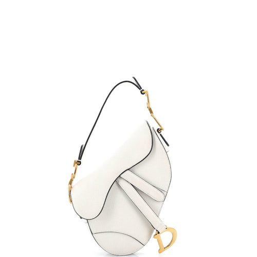 Saddle Handbag Leather Mini