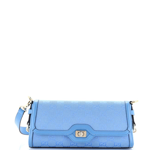 GUCCI Luce Shoulder Bag Canvas Small