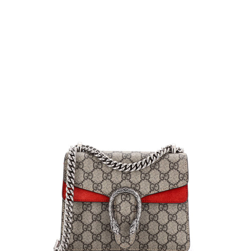 GUCCI Dionysus Bag GG Coated Canvas Mini