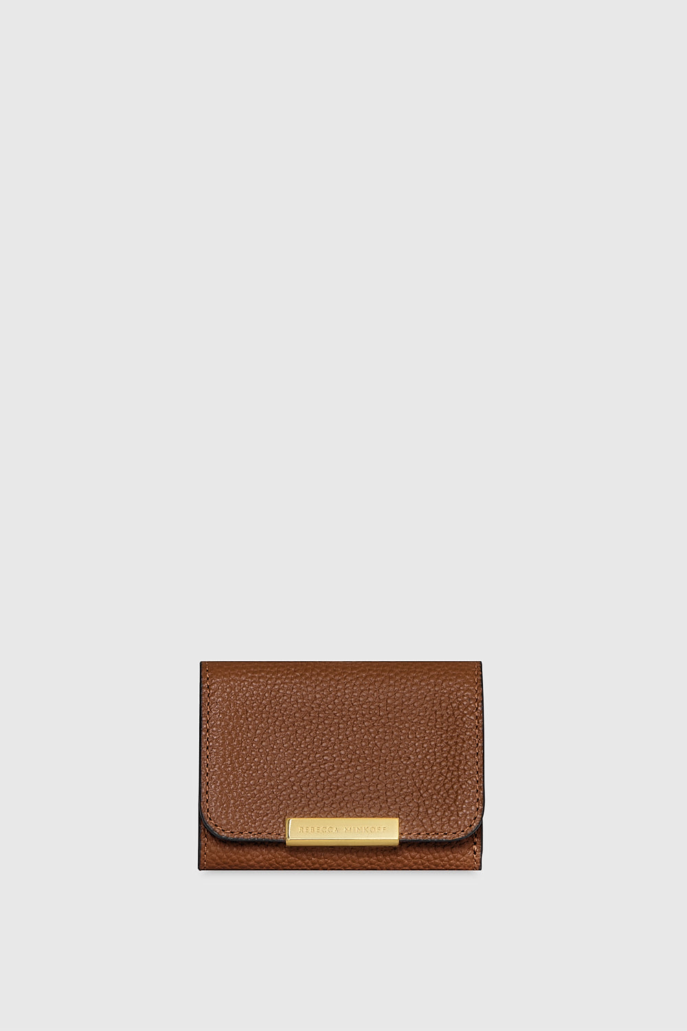 Rebecca Minkoff Compact Wallet In Tawny
