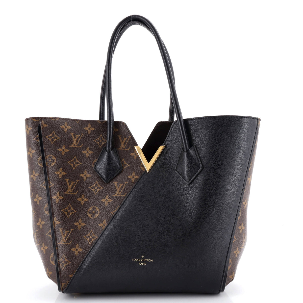 Louis Vuitton Kimono Handbag Monogram Canvas and Leather MM