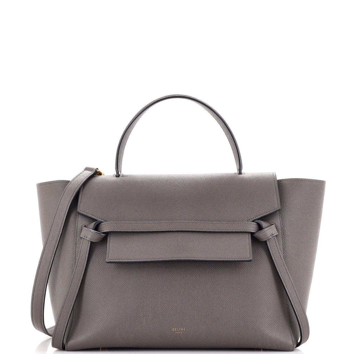 Celine CELINE Belt Bag Textured Leather Mini