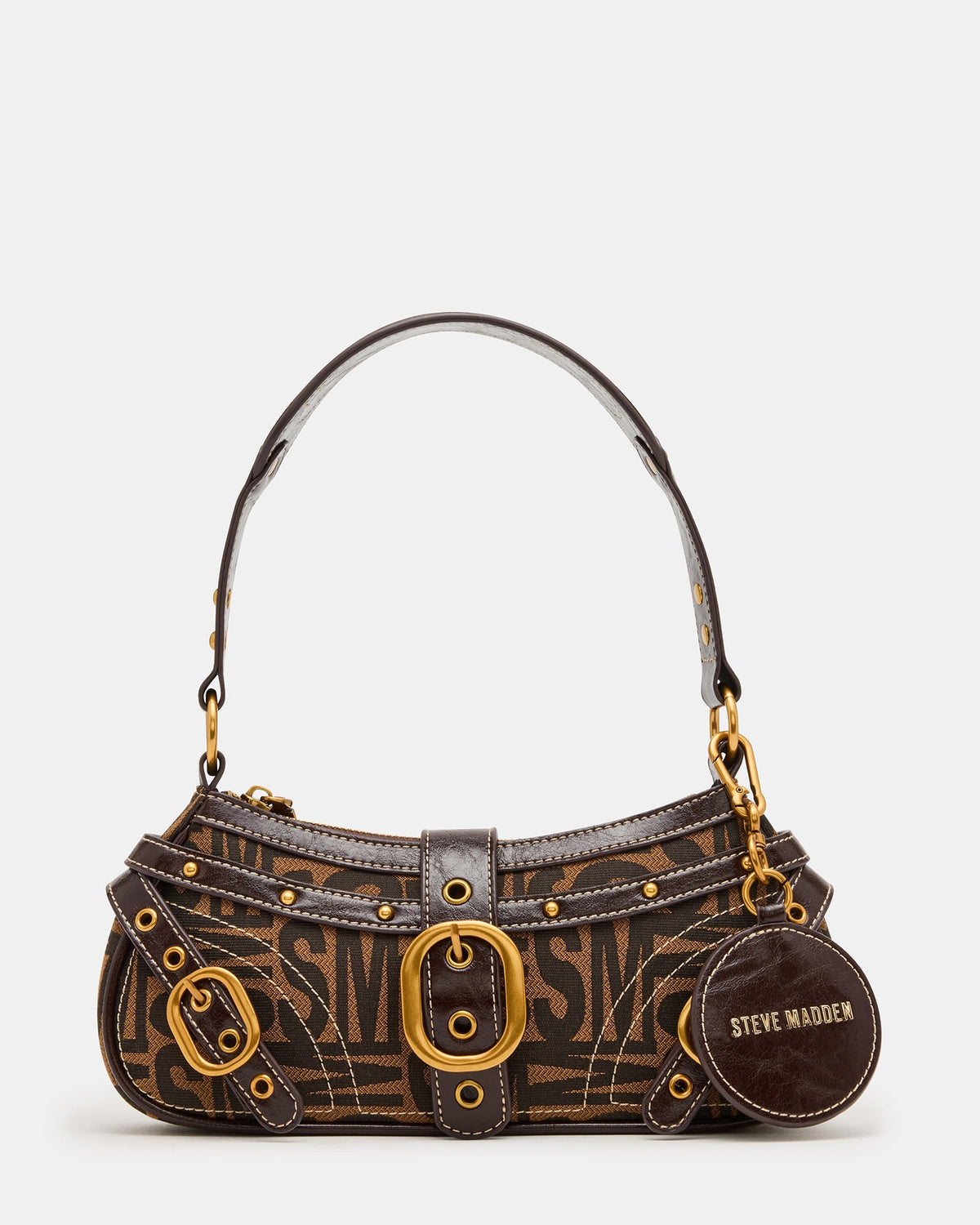 Stevemadden MOTORR BAG BROWN MULTI