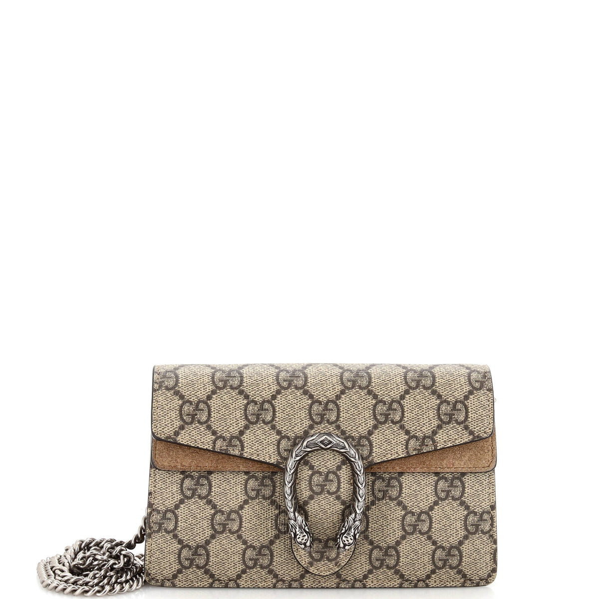 Gucci GUCCI Dionysus Bag GG Coated Canvas Super Mini
