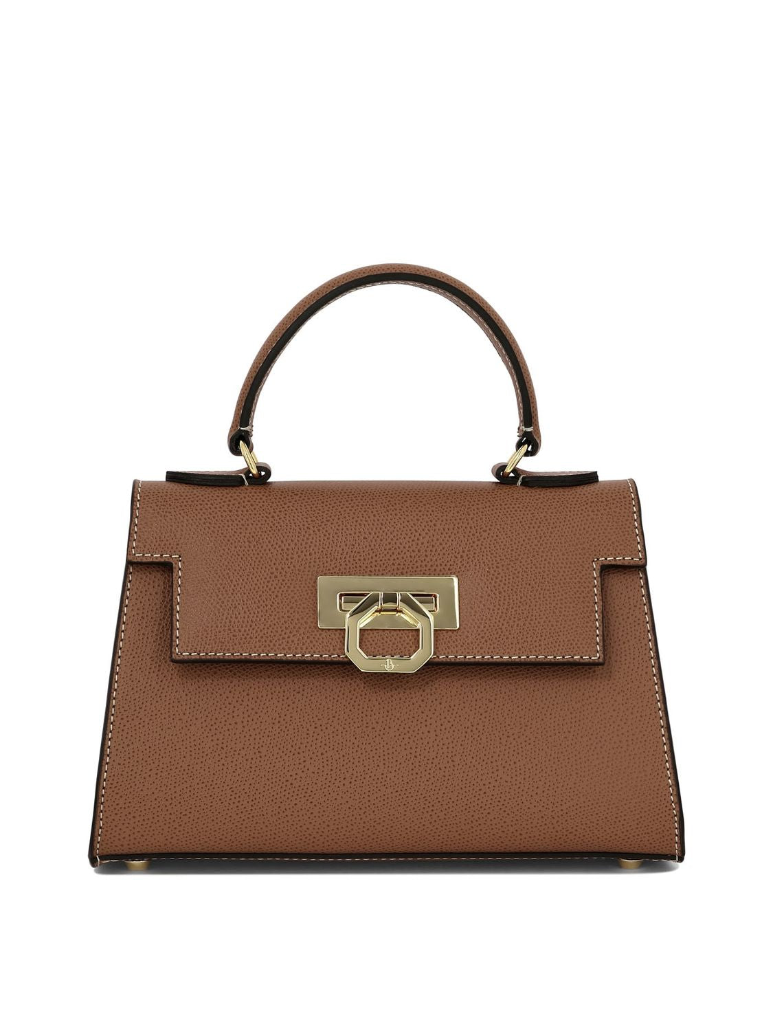 Carbotti Women's Greta Handbag in Brown | 22452 Color GRETAPALMELLATO Color CUOIO