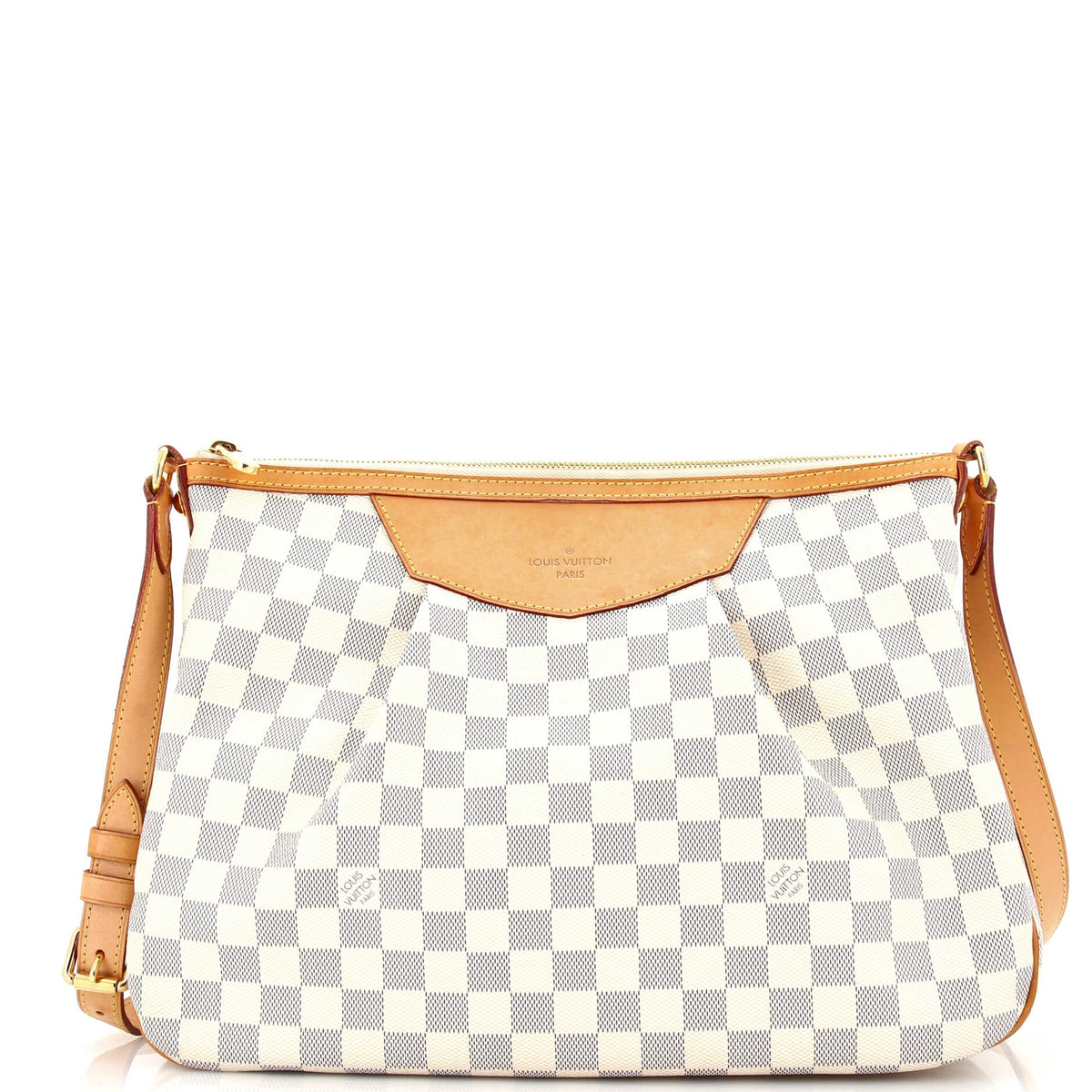 Louis Vuitton Siracusa Handbag Damier MM