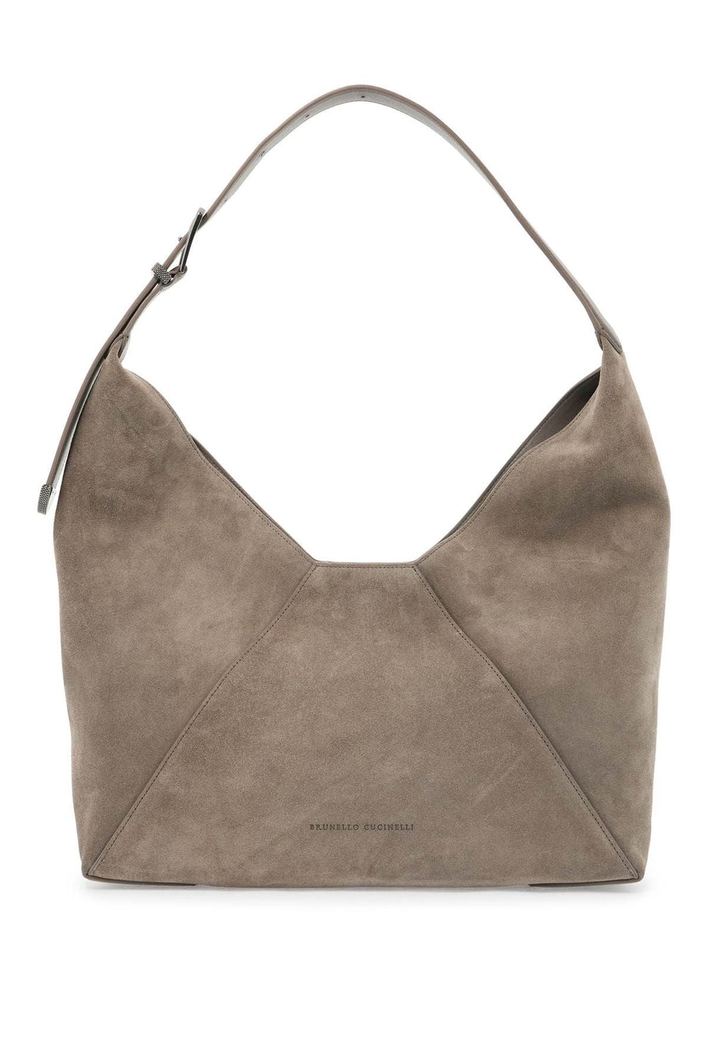 Bc Duo Suede Leather Hobo Bag With