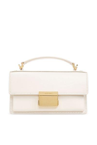 Golden Goose Women's Venezia Leather Mini Crossbody Bag in White | GWA00468A000565 Color 11732