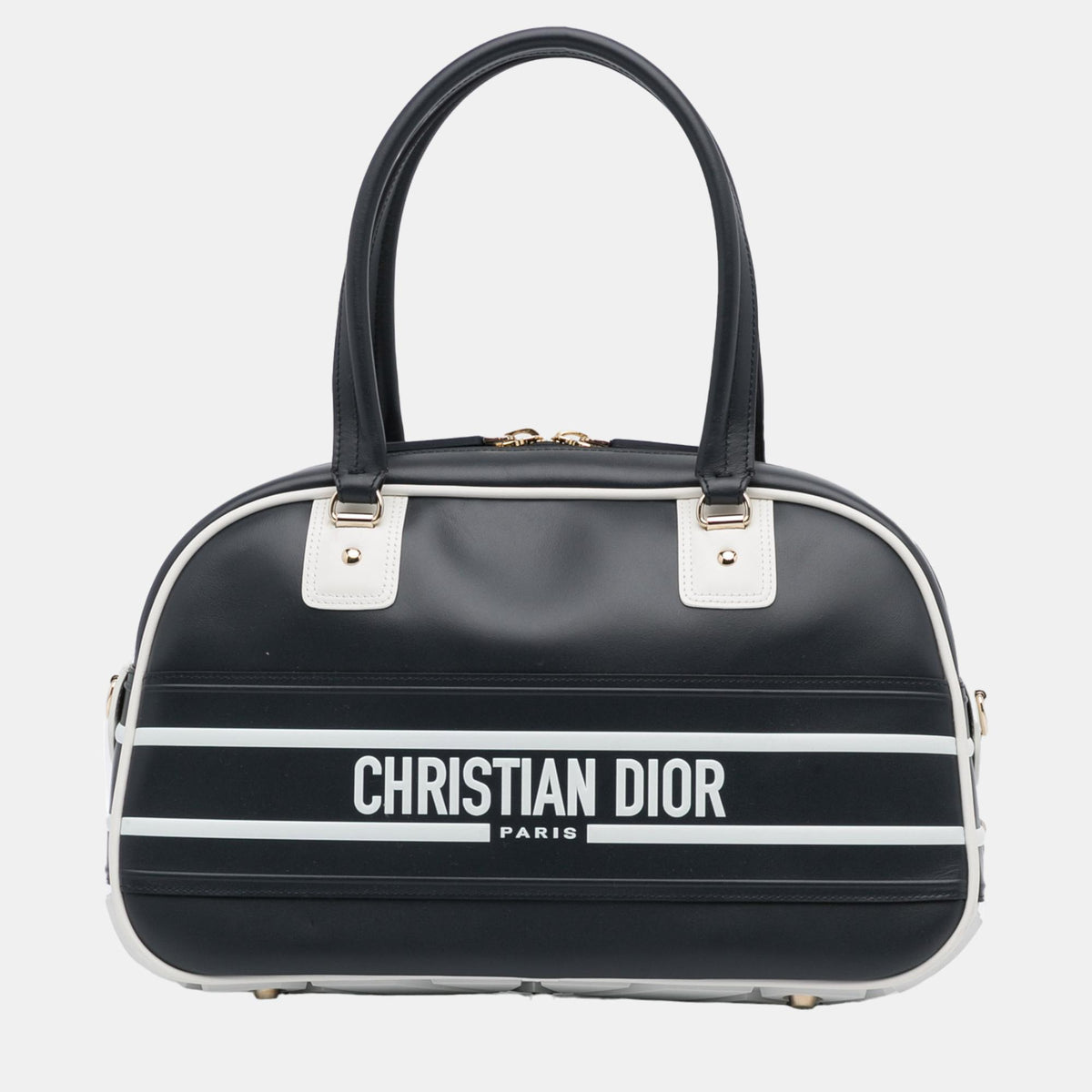 Dior Black Medium Vibe Bowling Bag