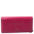 Magenta Leather Swing Continental Wallet