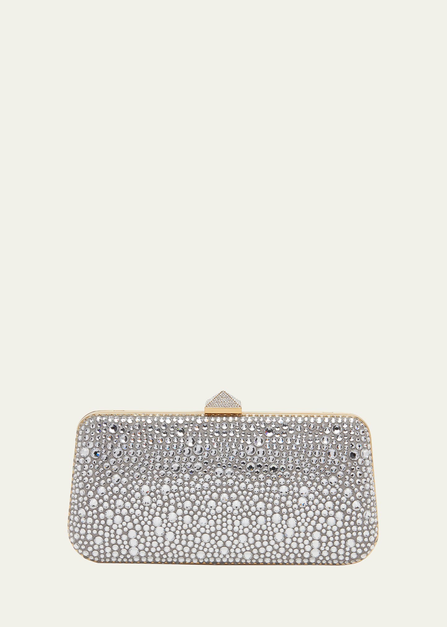 Valentino Carry Secrets Sparkling Rhinestones Clutch Bag