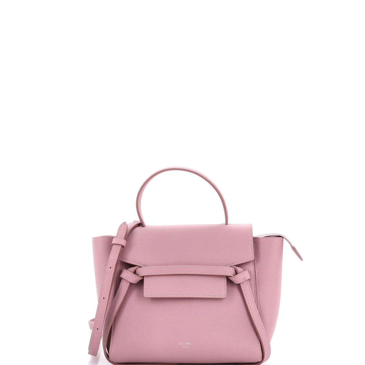 Celine CELINE Belt Bag Textured Leather Nano
