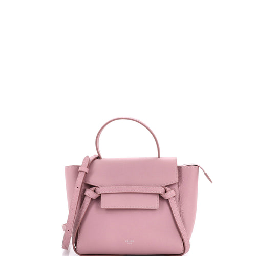 CELINE Belt Bag Textured Leather Nano