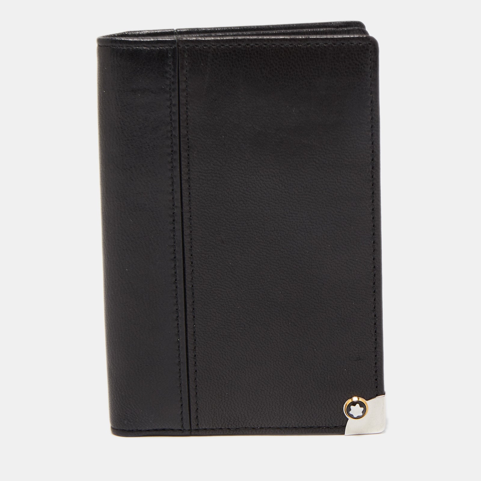 Montblanc Black Leather Business Card Holder