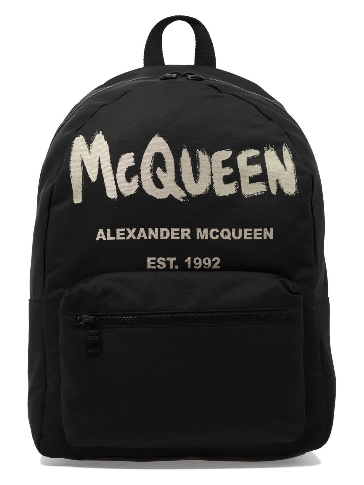 Alexander Mcqueen Men's "metropolitan" Backpack in Black | 6464571AABW1073