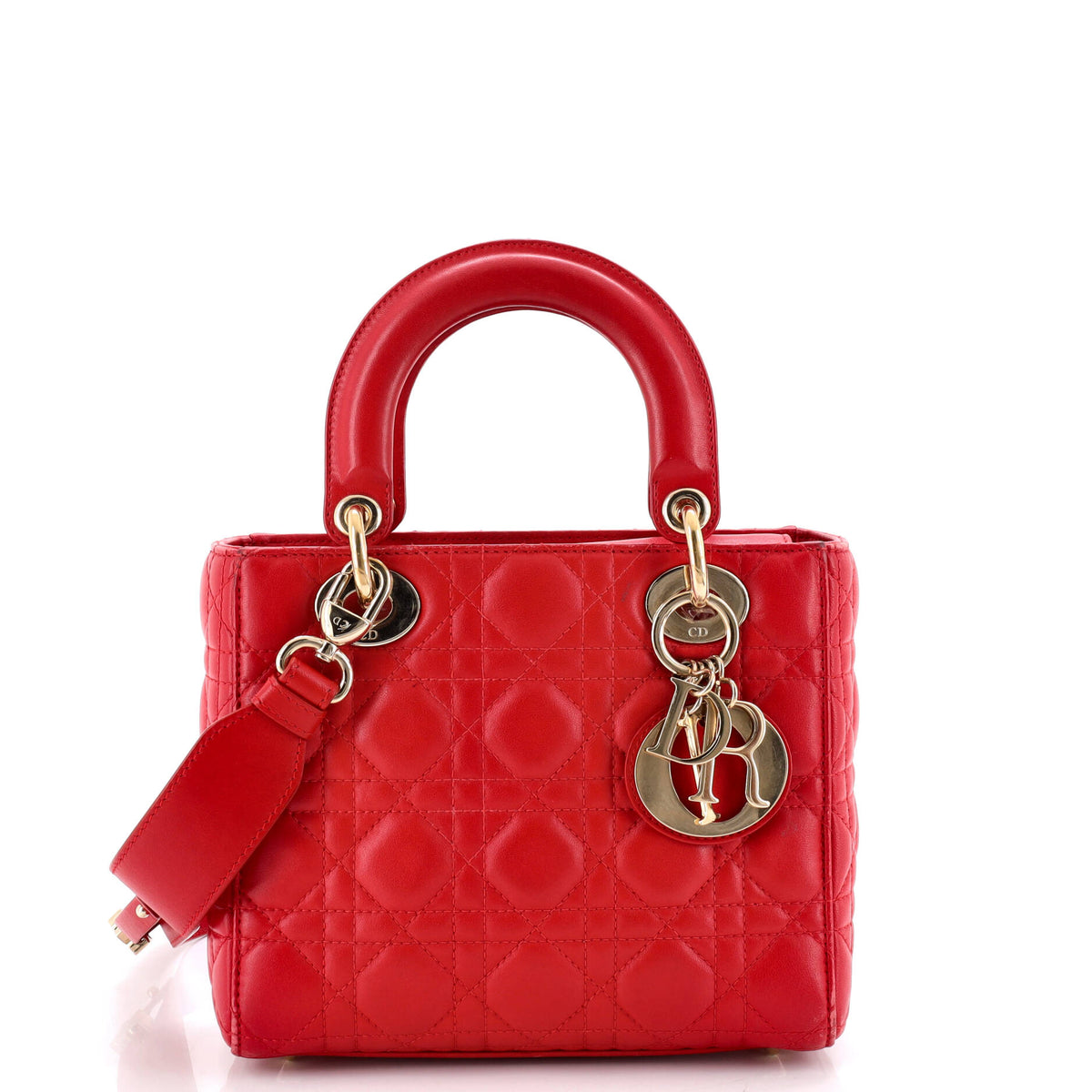 Christian Dior My ABCDior Lady Dior Bag Cannage Quilt Lambskin