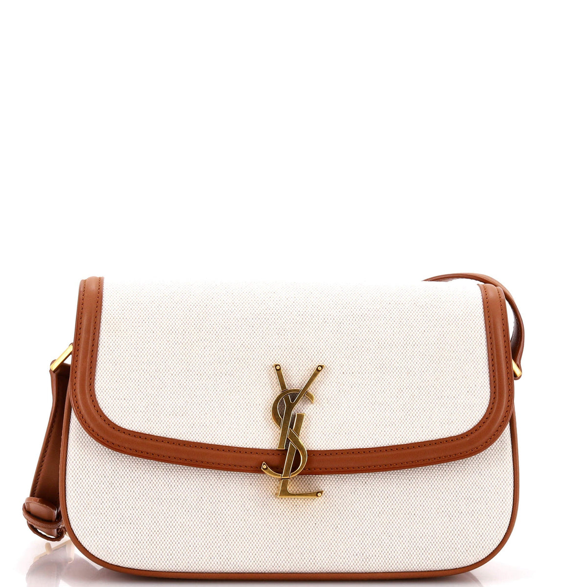 Saint Laurent Solferino Bag Canvas Medium