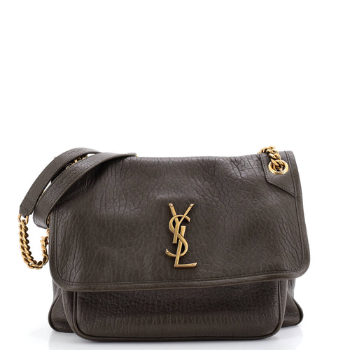 Niki Chain Flap Bag Leather Medium