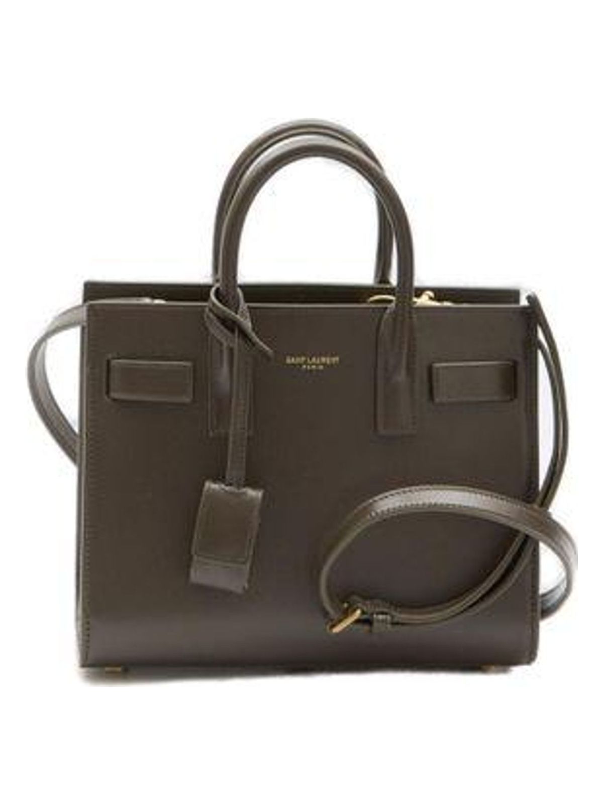 Saint Laurent Women's Small Sac De Jour Bag in Green | 39203502G9W