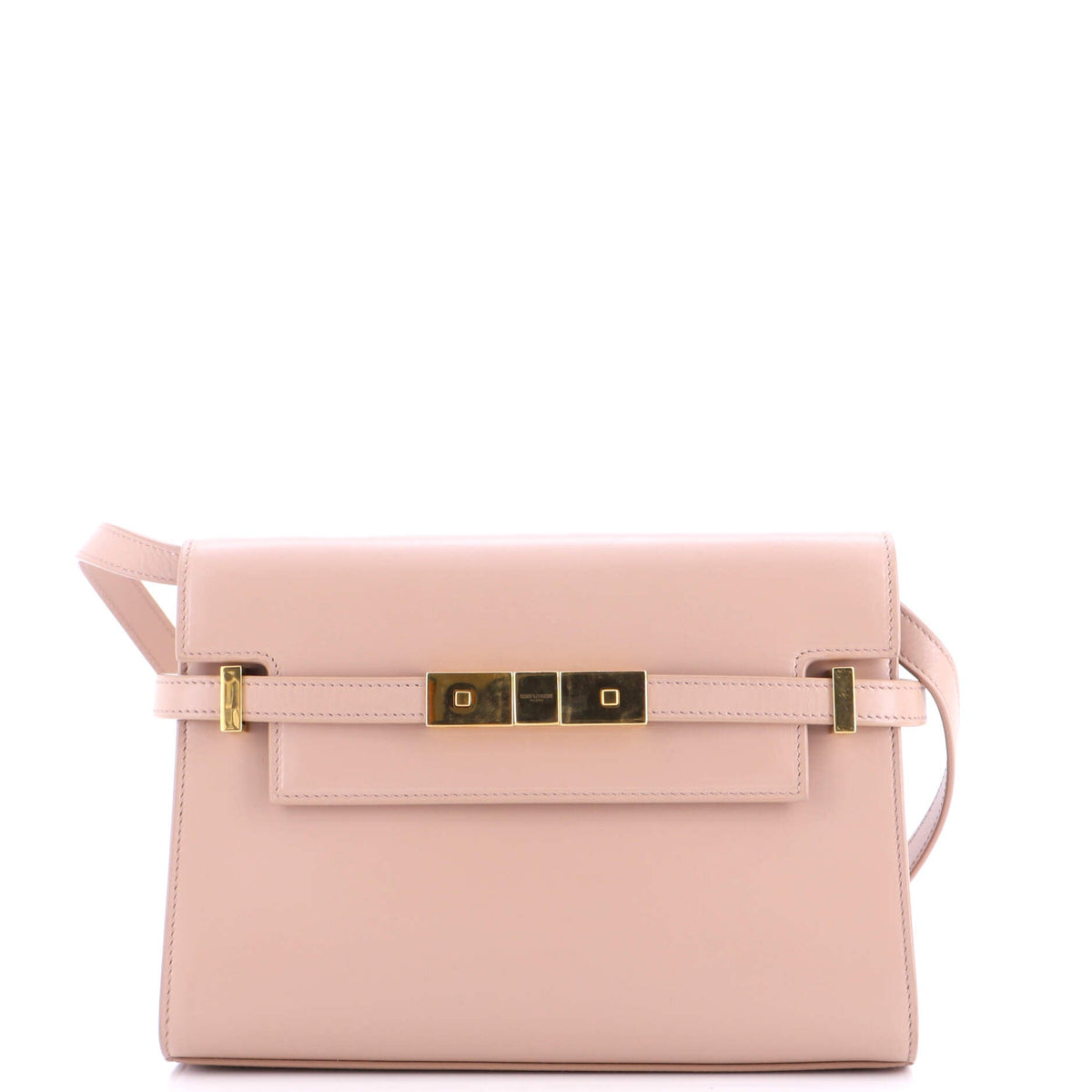 Saint Laurent Manhattan Shoulder Bag Leather Small