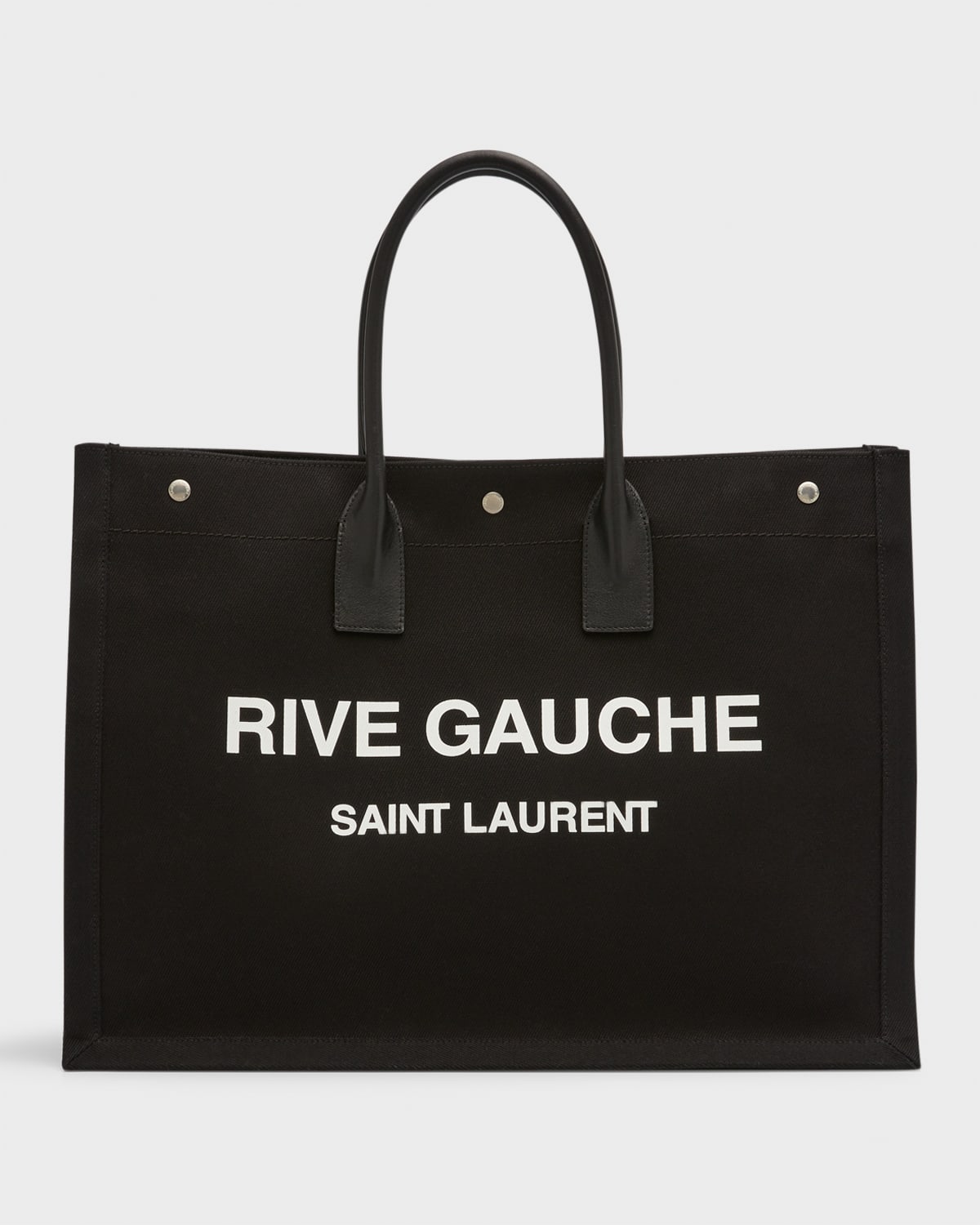 Saint Laurent Rive Gauche Tote Bag in Canvas