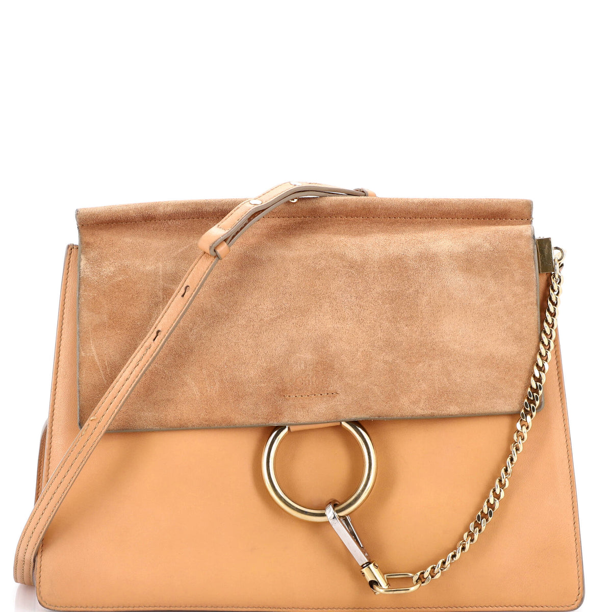 Chloe CHLOE Faye Shoulder Bag Leather Medium