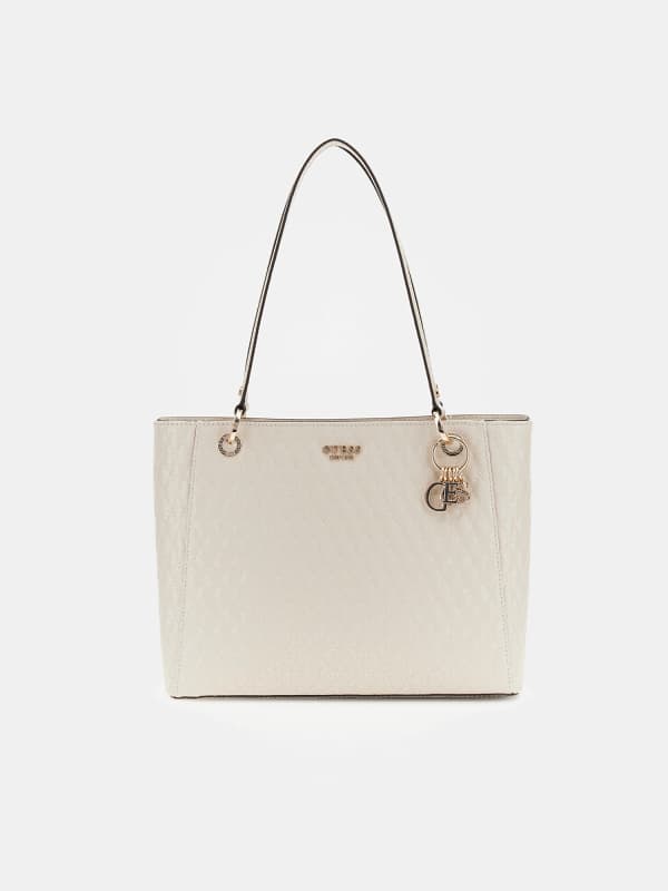 Guess Betula Patent 4G Logo Tote