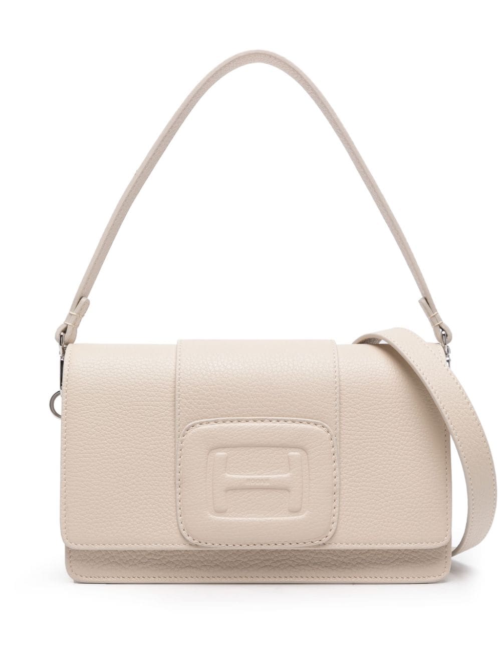 Hogan Women's H-Bag Leather Crossbody Bag in White | Size UNI | KBW01MNA1006LTC002