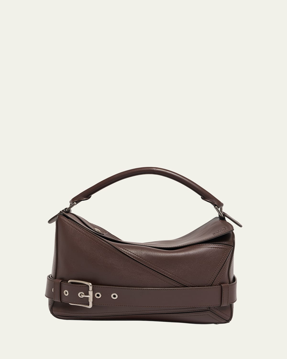 Loewe Men's Large Leather Biker Puzzle Shoulder Bag