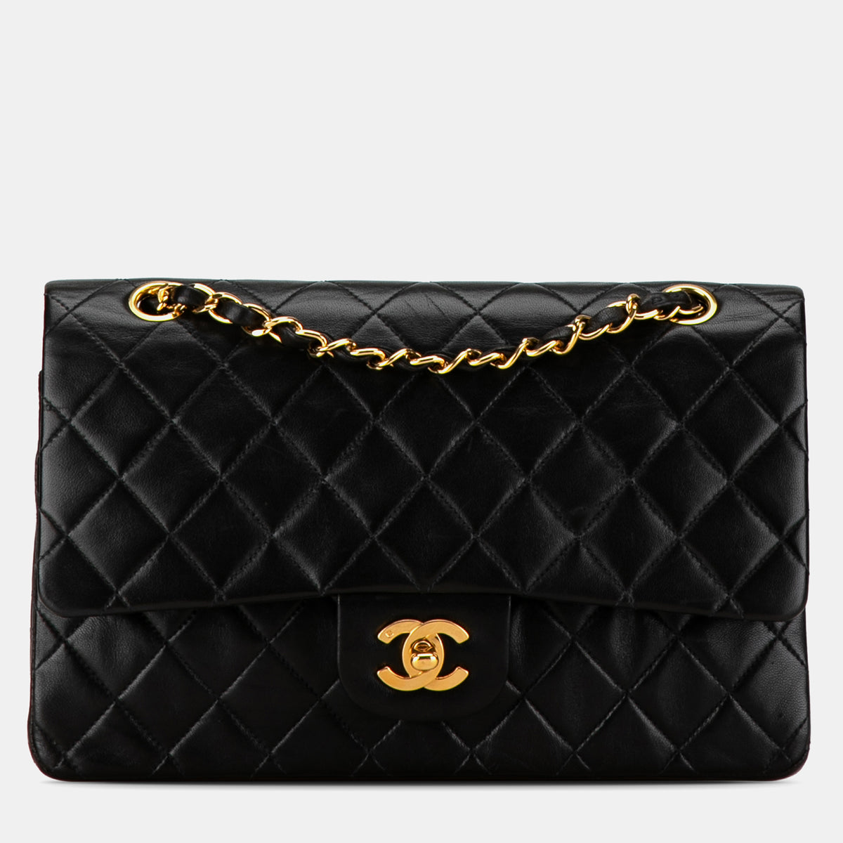 Chanel Medium Classic Lambskin Double Flap Bag