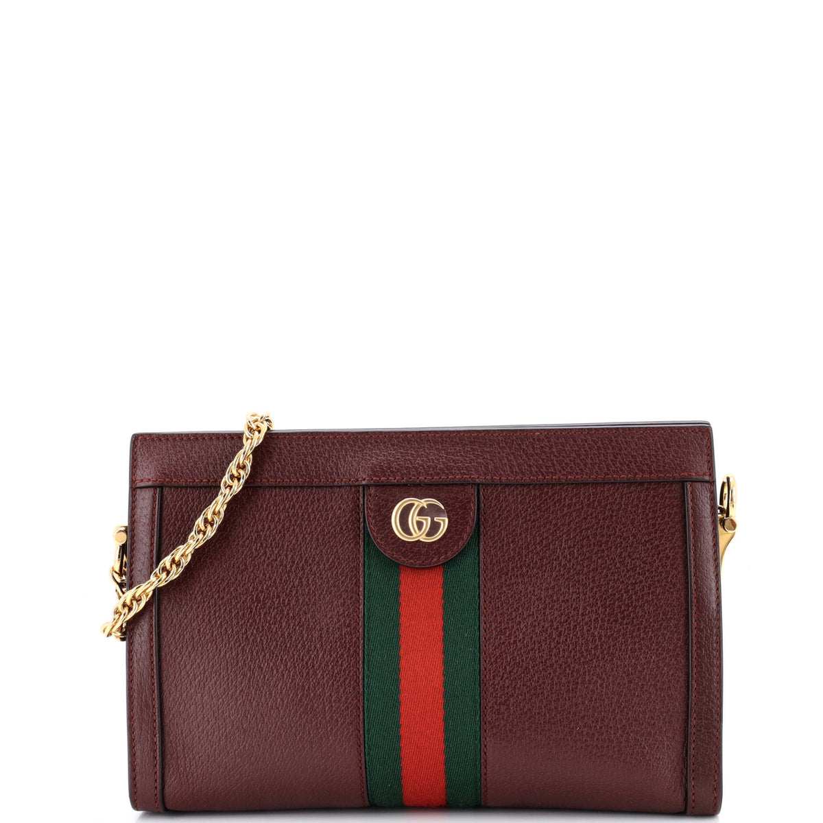 Gucci GUCCI Ophidia Chain Shoulder Bag Leather Small