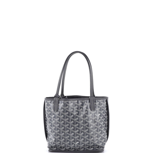 GOYARD Anjou Reversible Tote Coated Canvas Mini