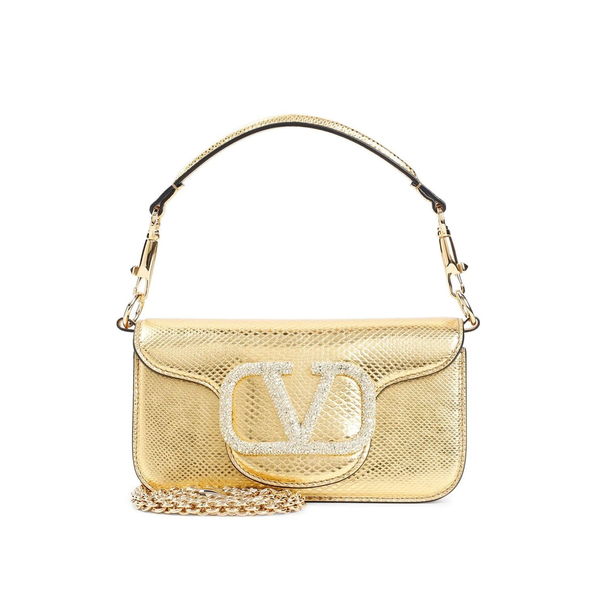 Valentino Women's Loco Small Shoulder Bag in Orosabbia | 5W2B0K53MIS