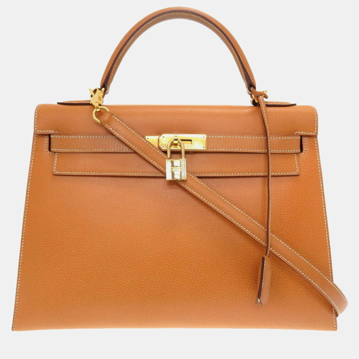Hermès Natural Vache Kelly 32 Handbag