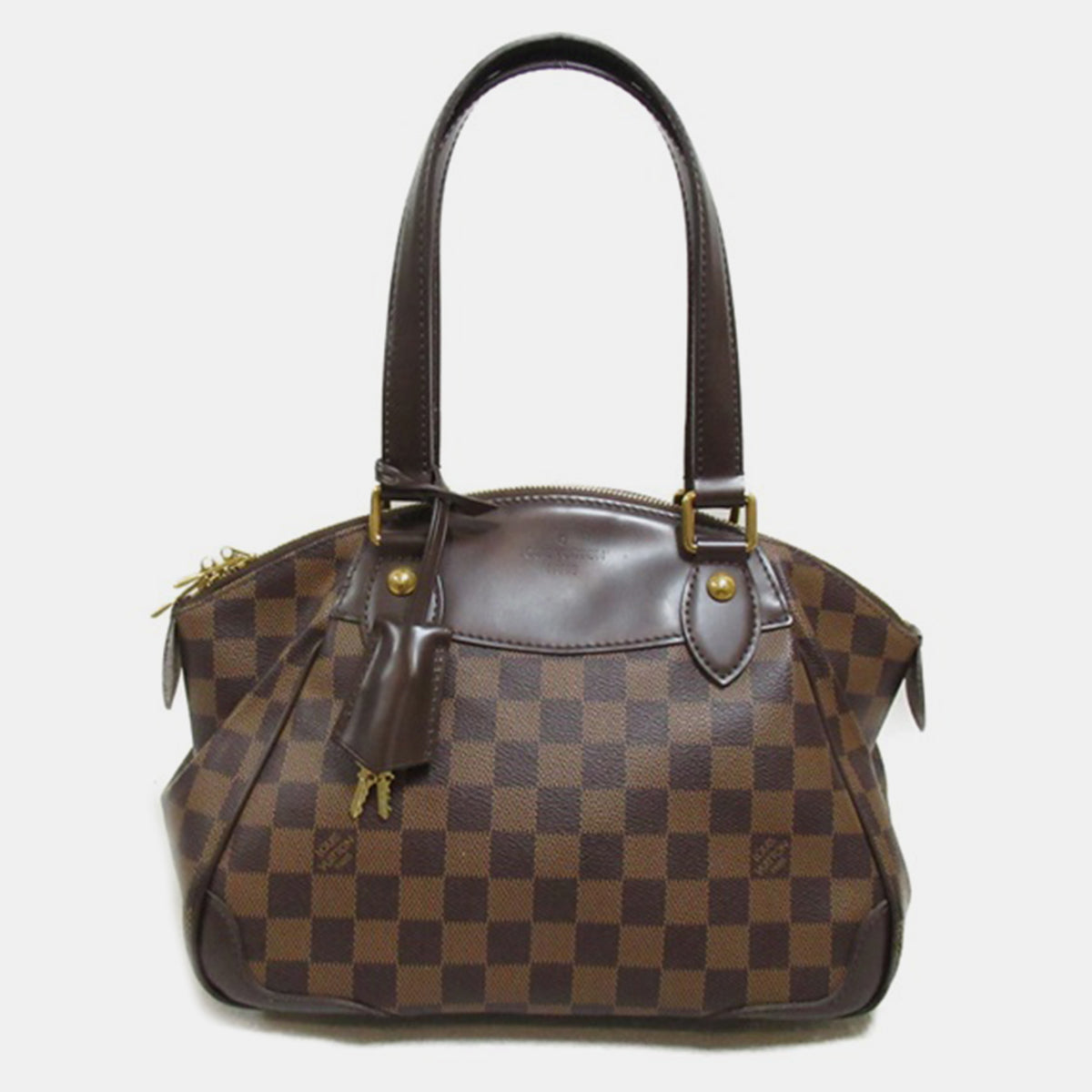 Louis Vuitton Brown Damier Ebene Canvas PM Satchel