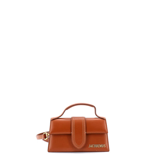 Le Bambino Top Handle Flap Bag Leather