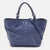 Navy Blue Leather Toronto Shopper Tote