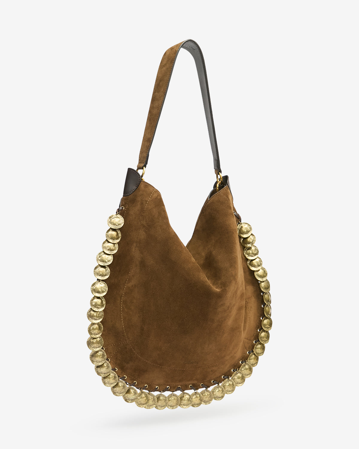 Isabel Marant Sac Oskan Hobo Soft - Femme - Bronze - Isabel Marant