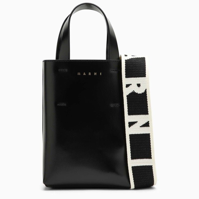 Marni Women's Nano Museo Tote Bag in Nero | SHMP0050U0LV639