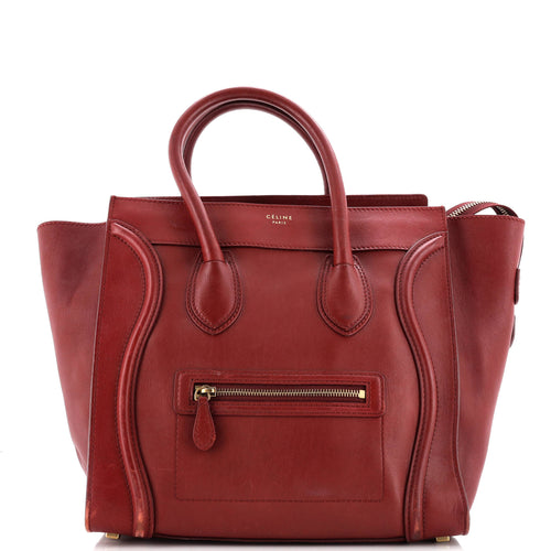 CELINE Luggage Bag Smooth Leather Medium