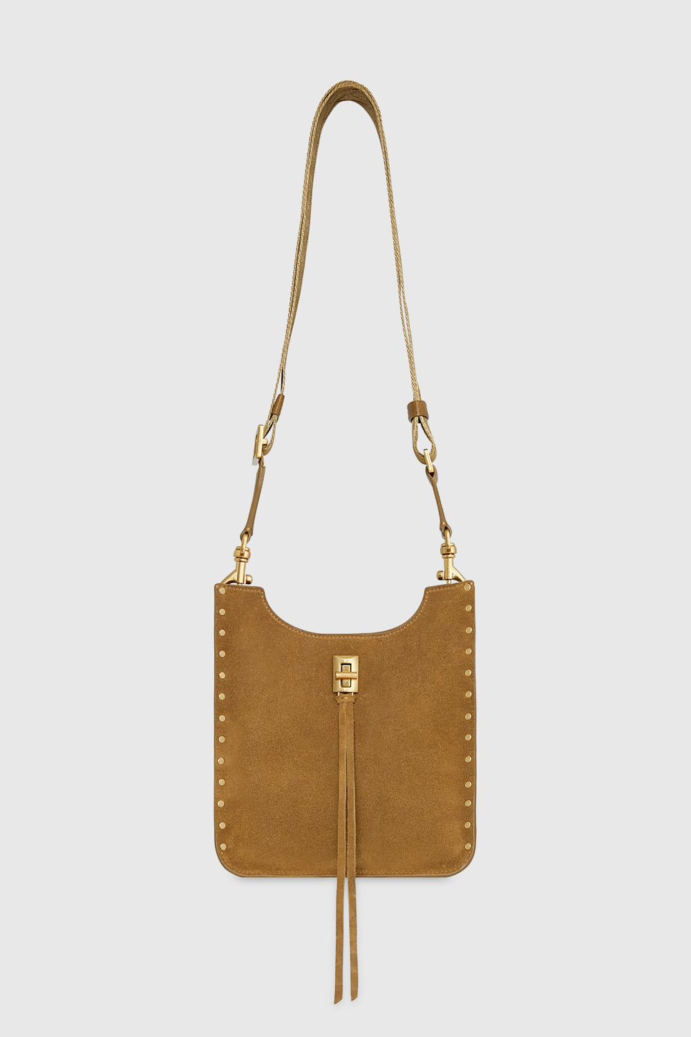 Rebecca Minkoff Darren Mini Feed Bag In Honey