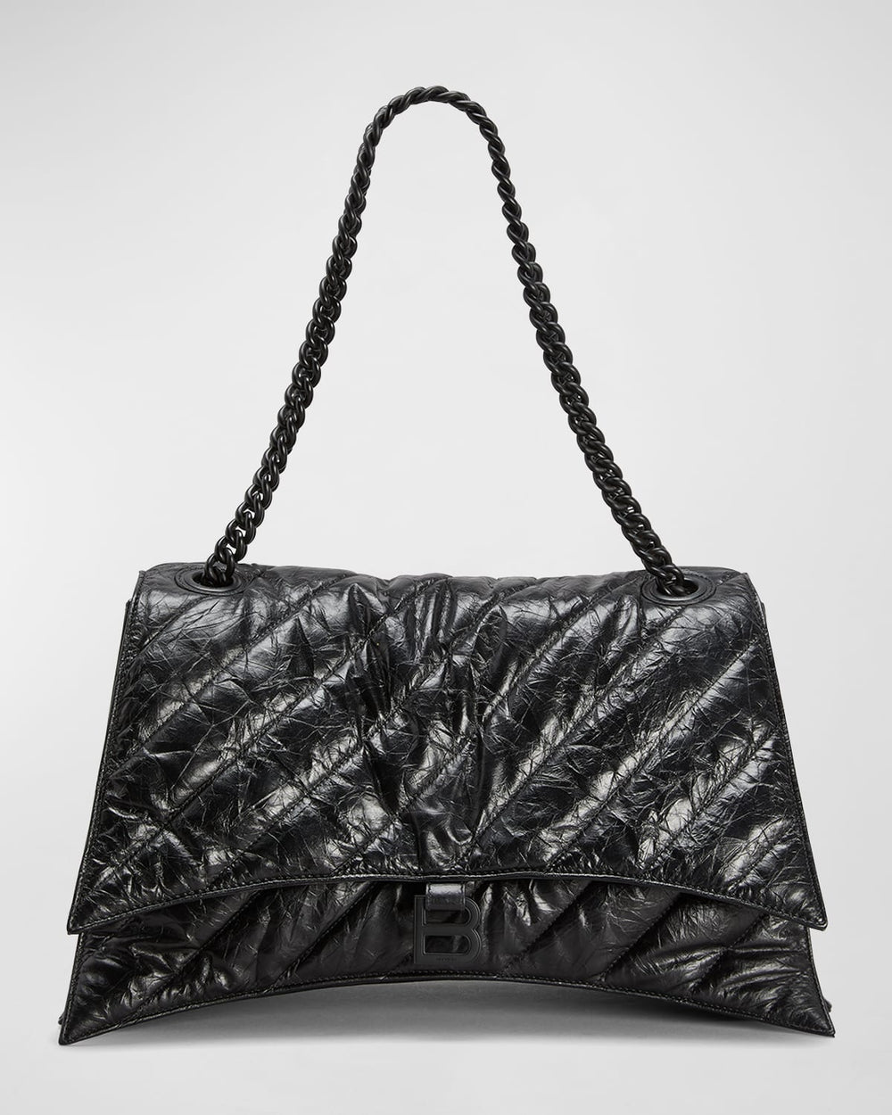 Crush Medium Quilted Chain Bag