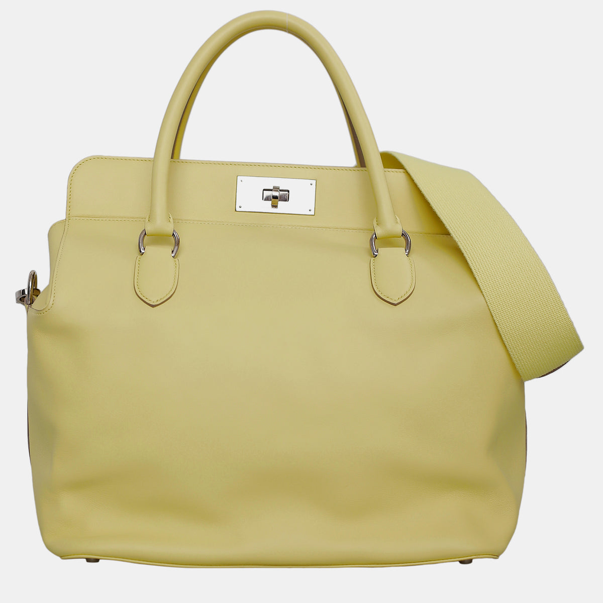 Hermès Souffre Swift Leather Toolbox 33 Bag