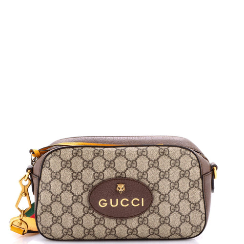 GUCCI Neo Vintage Camera Messenger Bag GG Coated Canvas