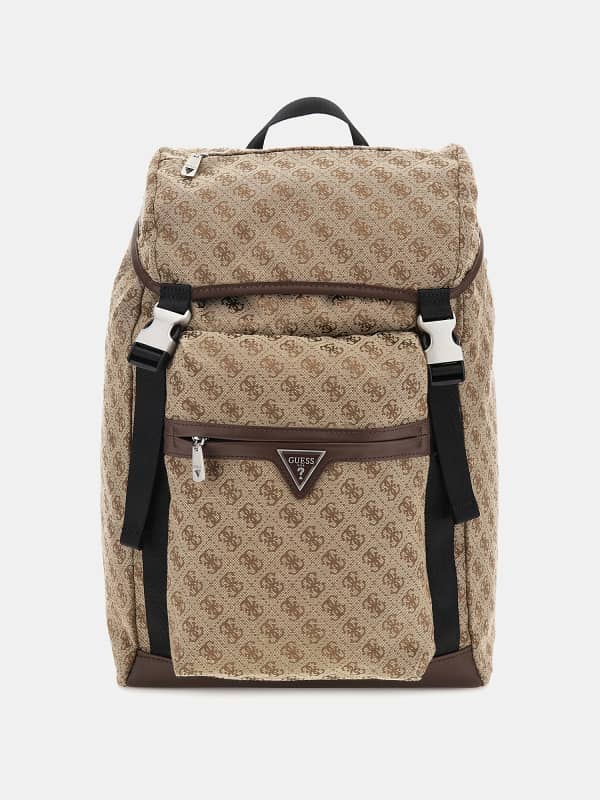 Guess Sac à dos Vezzola Jacquard 4G avec logo