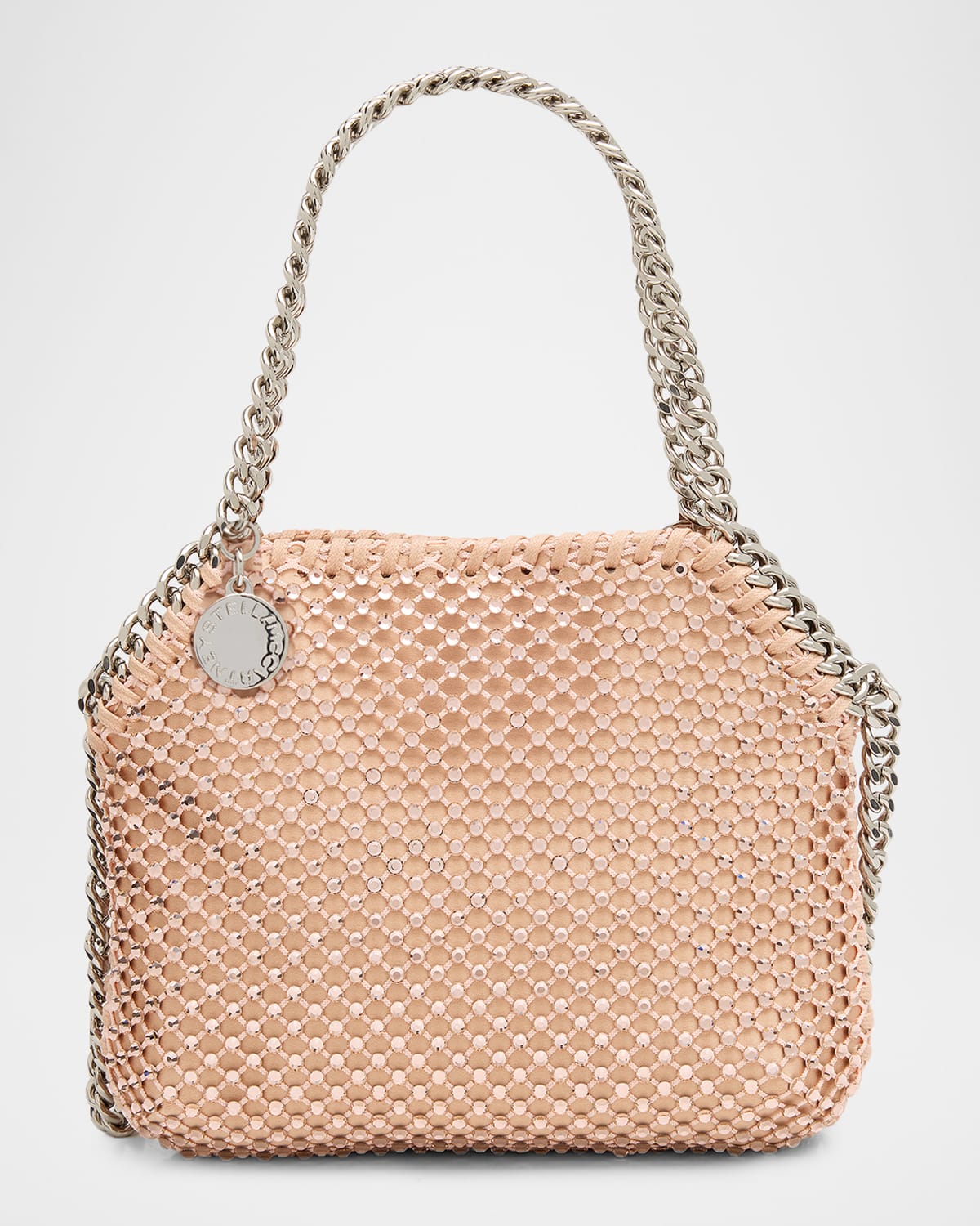Stella McCartney Falabella Mini Crystal Mesh Tote Bag