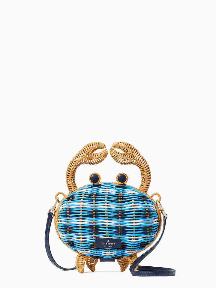 Kate Spade Au Pinch Me Wicker Crab Crossbody